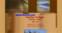 Desktop Screenshot of gowerholidaycottage.com